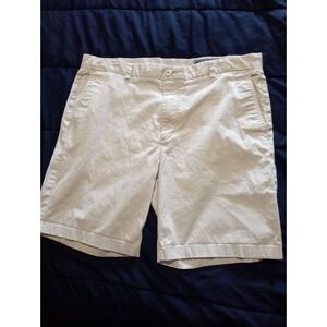 Vineyard Vines Performance Breaker Shorts Men's 40 Tan Polyester Spandex‎ 2C
